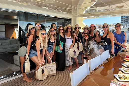 Cabo Yachts Charters, Boat Rentals Cabo San Lucas Mexico, Marina Cabo San Lucas, Girls on a mega yacht,
